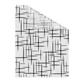 Lichtblick Fensterfolie, Polyvinylchlorid (PVC), Format: 100 x 100 cm (B x L) cm - schwarz