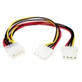 StarTech.com PYO2L Y-Kabel IDE Strom Molex Stecker 2 x LP4 23 cm