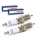 2x Original BOSCH 0242245576 Zündkerzen Kompatibel mit Golf 1.8L 2.0L 2004-2016 Polo 2.0L 2013-2014 Pa.ss.at 1.8L 2.0L 2005-2014 A4 1.8L-4.2L 2004-2016 A3 1.8L 2.0L 2004-2013