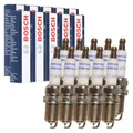 10x BOSCH FR5KPP332S 0242245576 Zündkerze für AUDI R8 5.2 FSI 06H905611