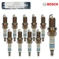 10x BOSCH 0242245576 ZÜNDKERZEN FÜR AUDI A3 A4 SEAT SKODA PORSCHE VW GOLF PASSAT