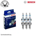 BOSCH 6x Zündkerzen für AUDI PORSCHE SEAT SKODA VW