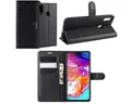 Wigento Handyhülle Für Samsung Galaxy A20S A207F Handy Tasche Wallet Premium Schwarz Schutz Hülle Case Cover Etuis Neu Zubehör