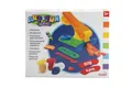 Simba Art & Fun Knetpresse – Knetset mit Presse, 3 Dosen Softknete à 50g, 2 Schablonen & Messer, kreatives Bastelspielzeug für Kinder ab 3 Jahren