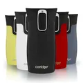 Contigo Thermobecher West Loop Mini Autoseal | Edelstahl Isolierbecher | Kaffebecher to go | auslaufsicher | spülmaschinenfester Deckel | BPA-frei| 300 ml | Licorice