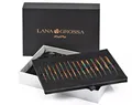 Lana Grossa VARIO Rundstricknadel-Set DESIGN-HOLZ 3,5-8.0mm + 5 Seile