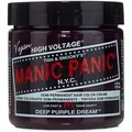 Manic Panic Semi-Permanent Hair Color Cream Deep Purple Dream