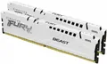 Kingston Fury Beast 64GB UDIMM Kit 2x32GB DDR5-6000 CL30-36-36 2RX8 - KF560C30BWEK2-64 weiß