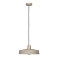 EGLO Hängeleuchte "VALDIOLA Pendellampe, Stahl, IP20, E27, Wohnzimmerlampe, Flurlampe", beige (sandfarben, messing, gebürstet), 1, Ø 36cm H: 110cm, 1 Stk., Leuchten, Esszimmerlampe aus Metall in Sandfarben und Messing-Gebürstet, E27, Hängeleuchte