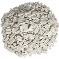LEGO 2x4 Steine Weiss - 1000 Stück - White bricks 3001 (3001, LEGO Zubehör) (3001)