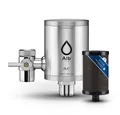 Alb Filter Wasserhahnfilter Duo Active Trinkwasserfilter, reduziert Schadstoffe, mit Aktivkohle, Made in Germany, Edelstahl