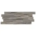 INDO Wandverblender "INDO TEAK", grau, geölt, Holz, Stärke: 18 mm