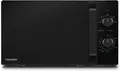 Toshiba MW2-MM20P(BK) - Standard Mikrowellen, 20 Liter, 800 W, 5 Stufen