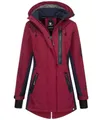 Rock Creek Softshelljacke Damen Softshellmantel Wanderjacke D-491