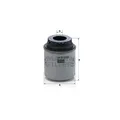 Ölfilter MANN-FILTER W 712/94 für VAG