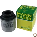 MANN-FILTER Ölfilter mit Dichtung für VW Polo 1.2 TSI 16V Beetle Cabriolet