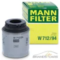 MANN-FILTER ÖLFILTER FÜR AUDI A3 SEAT SKODA VW GOLF POLO TOURAN 1.2 1.4 TSI 1.6