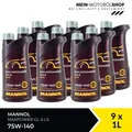 Mannol Maxpower Getriebeöl 4x4 75W-140 API GL-5 LS 9x1 Liter = 9 Liter