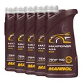 5 (5x1) Liter MANNOL Maxpower 4x4 SAE 75W-140 API GL 5