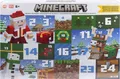 Mattel Minecraft-Adventskalender, 3 maßstabsgetreue, ca. 8 cm große Actionfigure