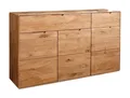 G+K Möbelvertriebs GmbH Sideboard KM-0663, 3 Türen, 2 Schubladen, Wildeiche massiv, B 149 x H 91 x T 40 cm