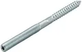 Fischer 535542 Stockschraube 12mm 160mm Sechsrund Stahl galvanisch verzinkt 50St.