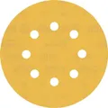 Bosch EXPERT C470 Schleifpapier mit 8 Löchern für Exzenterschleifer, 125 mm, G 4