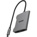 Sitecom AD-1017 USB-C zu Dual HDMI Adapter (HDMI, 30 cm) (AD-1017)