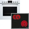 Bosch HND411LW63 (HEA513BW3 + NKN645GA2E) Einbau-Herd-Set