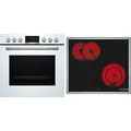 Bosch Home HND411LW63 Serie 4, Herdset, weiß