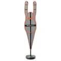 SKLZ D-Man Basketball Defensive Mannequin, Basketball Training, Verstellbare Höhe, Schwarz/Orange, 6.5ft to 8ft / 198cm to 244cm 415, einheitsgröße - Orange/Schwarz