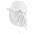 Sterntaler - Kid's Schirmmütze Nacken - Cap Gr 51 cm weiß