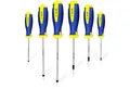 S&R Schraubendreher magnetisch, Kreuzschlitz PH und Schlitz SL, Power-Form, (Set, 6 St., 6-teilig), angepasster Ergo-Griff, mit hochlegierten S2 Spezialstahl Klingen