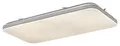 Rabalux Oscar LED Deckenleuchte 36W Chrom Rechteckig 33cm Neutrallicht IP20
