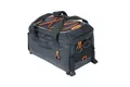 Basil Fahrradtasche Basil Gepäckträgertasche Miles Tarpaulin schwarz-orange  Wasserdichte