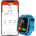 XGO3 Kinder-Smartwatch in Blau, Begleiter im Familienalltag mit GPS - Blau