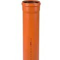 Ostendorf Kg KG Rohr SN 4 Coex 223010 DN/OD 200 x 4,9 mm, 1000 mm, mit Muffe