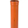 Ostendorf Kg KG Rohr SN 4 Coex 223010 DN/OD 200 x 4,9 mm, 1000 mm, mit Muffe