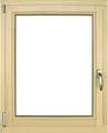 Holzfenster Kiefer lackiert 800x1000 mm DIN Links