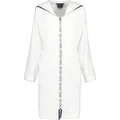 Cawö Damen Bademantel Sea Salt Sand 3101 Kapuze kurz RV - Farbe: weiß - 600 - M 211CA1017
