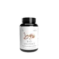 Pilze Wohlrab - Shiitake Pilze BIO Extrakt Kapseln - 60 Kapseln, 1 Dose, 350 mg Shitake Extrakt je Kapsel, Vitalpilze Extrakt, Vitamin C Acerola
