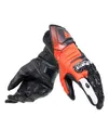 Dainese Carbon 4 Long Handschuhe Schwarz/Rot-fluo/Weiß S Sport | Motorrad
