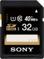 Sony SD EXPERIENCE UHS-I 40MB/s 32GB, 32 GB, SDHC, Klasse 4, 30 MB/s, Schwarz