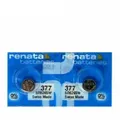 2x Renata 377 SR626SW 1,55V Silberoxid Uhrbatterien Schweiz Fertigung