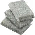 WMF Glänzerkissen 3er Set Silber Spülschwamm Topfreiniger Lurex für Pfannen