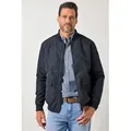 JP1880 Funktionsjacke Blouson leicht und vielseitig Collegekragen blau|schwarz 4XL
