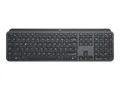 Logitech MX Keys Advanced Wireless Illuminated Keyboard - Tastatur - hinterleuchtet - Bluetooth, 2.4 GHz - QWERTZ - Deutsch
