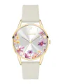 Tamaris Quarzuhr in Creme, Beige, Damen