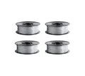 PETG Filament 3D Drucker 1,75mm / 4 x 1kg Rolle grau für 3D Printer oder Stift 4er Set (4Kg)
