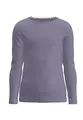 NAME IT Mädchen Nmfkab Ls Top Noos, Heirloom Lilac/Detail:melange, 86